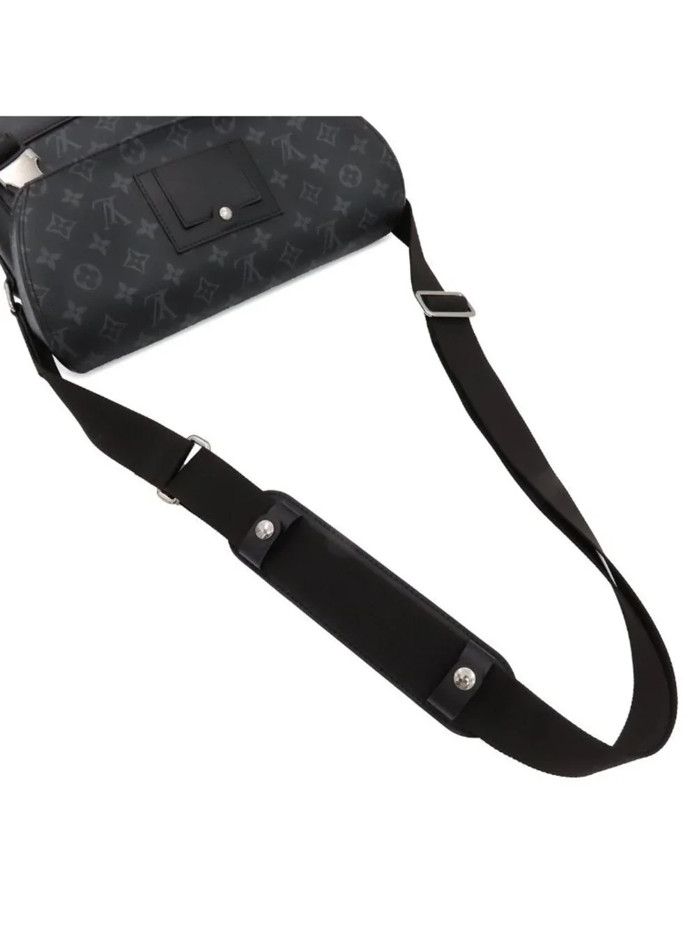 Louis Vuitton Messenger Voyage PM Black Monogram Eclipse Shoulder Bag
